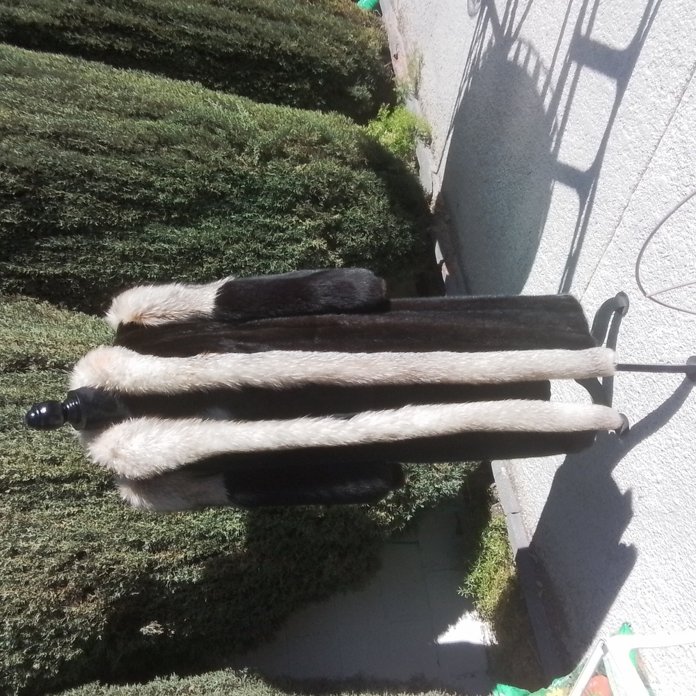 Custom Abrahamsons Mink And Fox Coat Not Off the Rack